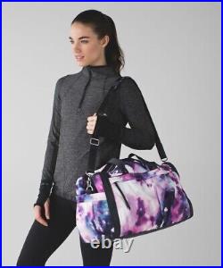 Lululemon Urban Warrior Duffle in Blooming Pixie Gym Laptop Travel Work Yoga Bag