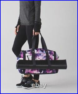 Lululemon Urban Warrior Duffle in Blooming Pixie Gym Laptop Travel Work Yoga Bag