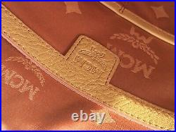 MCM Luxury leather laptop case sleeve pouch bag 100% authentic very rare