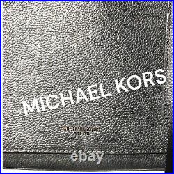 MICHAEL KORS Bryant Large Messenger/laptop Bag With Dust Bag. Black Leather