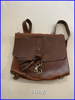 Martine Adeline Leather Bag (Caramel) SUPER RARE Backpack Laptop