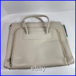 McKlein Lake Forest 15.6 Inch Ladies Leather Case w Removable Sleeve 94337 NWT