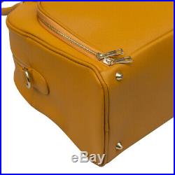 Mealami Mustard Meal Prep Handbag Management Laptop Bag Travel Gym