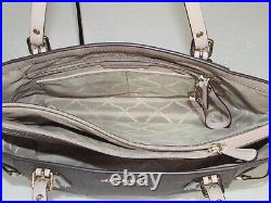 Michael Kors Brown Voyager East West Tote Shoulder Handbag