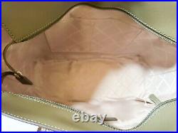 Michael Kors Gilly Large Drawstring Travel Laptop Tote Shoulder Bag Olive