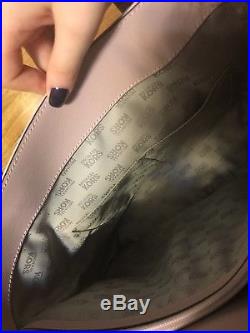 Michael Kors Jet Set Large Snap Pocket Tote Shoulder Bag Laptop Pink Leather
