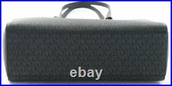 Michael Kors Jet Set Travel LARGE Multifunction Commuter Tote Laptop Bag Black