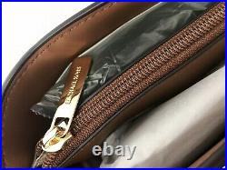 Michael Kors Jet Set Travel Large Commuter Tote Vanilla MK Signature Laptop Bag