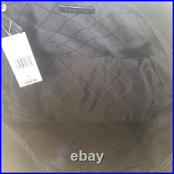 Michael Kors Lady Large Drawstring Laptop Tote Bag Shoulder Purse Handbag Black