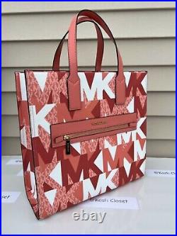 Michael Kors MK Kenly Large Logo Tote Bag