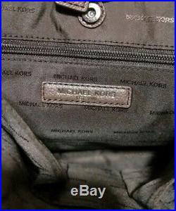 Michael Kors RUSSEL Large Messenger briefcase crossbody Laptop Bag Mocha NWT