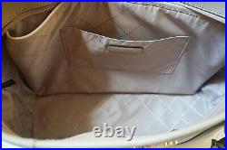Michael Kors Sady Large Multifunction Saffino Leather Laptop Tote Bag Bisque