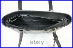 Michael Kors Sady Medium Ns Tz Tote Shoulder Bag Leather Black (13 Laptop Fits)