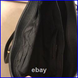 Michael Kors Sady Top Zip Large Functional Leather Tote Bag Black