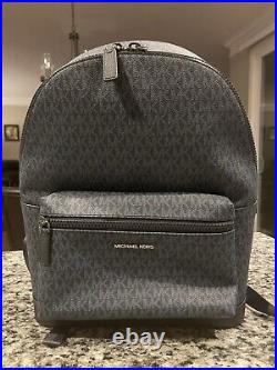 Michael Kors Signature Commuter Backpack Laptop Book Bag Purse