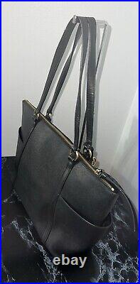 Michael Kors Sullivan Large IPad Laptop Travel Leather Bag Top Tote AUTHENTIC