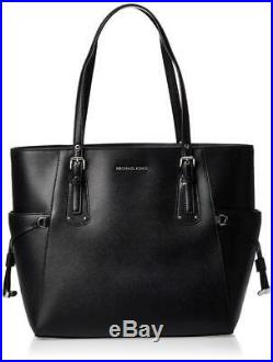 Michael Kors Voyager East/West Leather Tote Bag Women Laptop Handbag Compatible