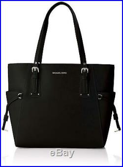 Michael Kors Voyager East/West Leather Tote Bag Women Laptop Handbag Compatible