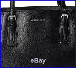 Michael Kors Voyager East West Leather Tote Bag Women Laptop Handbag Compatible
