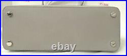 Michael Kors Voyager Pearl Grey Saffiano Leather Large NS Tote Shoulder Bag