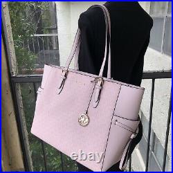Michael Kors Women Large Tote Bag Handbag Purse Laptop Shoulder Satchel Pink MK