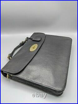 Mulberry Bayswater Briefcase/Laptop Bag in Black Leather