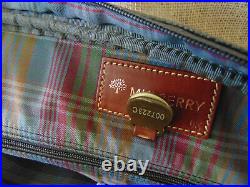 Mulberry Clipper Bag Briefcase Overnight Holdall Heritage Scotchgrain & Lea