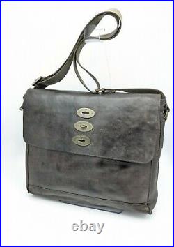 Mulberry Large Brynmore Messenger Bag / Laptop / Briefcase in Chocolate Leather