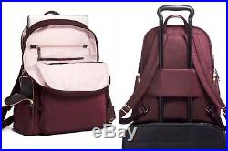 NEW! $395-TUMI Voyageur Carson Laptop Backpack-15 Computer Bag for Women, PORT