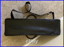 NEW COACH Black Razor Metropolitan Laptop Bag Full Leather Briefcase F59141 NWT