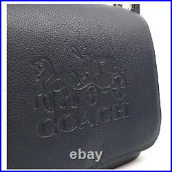 NEW COACH Jes Messenger Bag Crossbody Laptop Color Midnight Navy Blue F72703