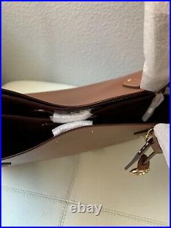 NEW! Coach Central Tote Shoulder Bag 1941 Saddle/Gold Calf Leather Fits 13Laptop