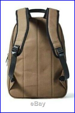 NEW! Filson Bandera Backpack Canvas Sepia Brown Laptop Bag Women Men Boy Travel