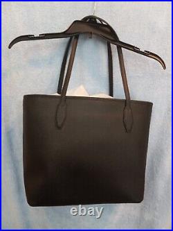 NEW Kate Spade Large Black Fabric Shoulder Tote Bag Handbag Purse Laptop