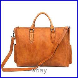 NEW Old Trend Monte Leather Chestnut Tote Bag NEW $447 Laptop LAST ONE! NIB