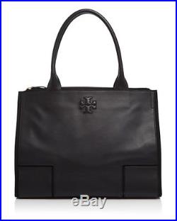 NEW TORY BURCH T logo leather women briefcase business work Tote Laptop Bag