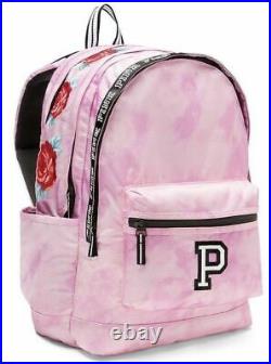 NEW Victoria's Secret PINK Campus Backpack Laptop Travel Book Bag Tote Rare Gift