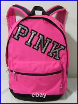 NEW Victoria's Secret PINK Campus Backpack Laptop Travel Book Bag Tote Rare Gift
