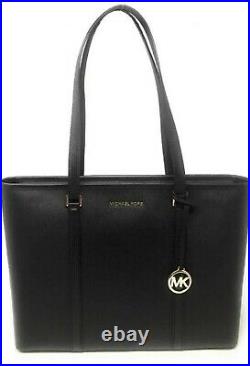 NEW WITH TAGS Michael Kors Sady Travel/Laptop Large Tote Bag BLACK