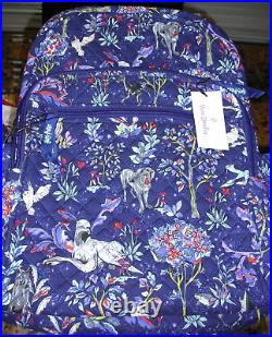 NEW With Tags Vera Bradley Harry Potter Forbidden Forest Laptop Campus Backpack