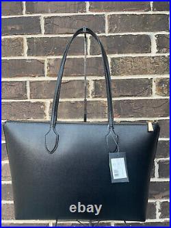 NWT $328 Kate Spade All Day Large Zip Top Tote Laptop Black