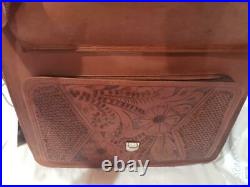 NWT American West Leather Briefcase Laptop Bag