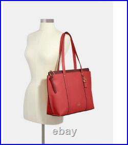 NWT COACH May Tote 1573 shoulder Bag Leather laptop handbag satchel briefcase