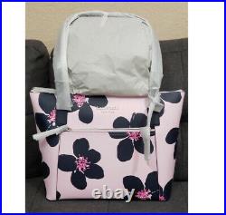 NWT KATE SPADE CAMERON POCKET TOTE laptop GRAND FLORA BAG shoulder bag satchel
