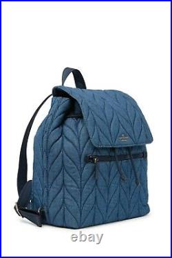 NWT Kate Spade Ellie Large Flap Backpack shoulder bag satchel laptop WKRU6439