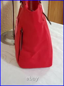 NWT Kate Spade Jae Nylon Large Tote Red, Garden Vine Handbag laptop bag pick 1