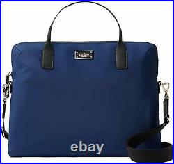 NWT Kate Spade New York Blake Avenue Daveney Nyon Laptop Bag in Oceanic Blue