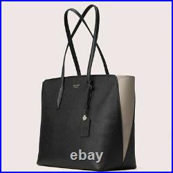 NWT Kate Spade colorblock Margaux Large Leather Tote laptop bag shoulder bag