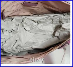 NWT Kate spade lola glitter tote laptop shoulder bag satchel Pink handbag