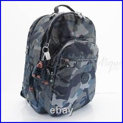 NWT Kipling BP4372 Seoul Go XL Backpack Laptop Travel Bag Nylon Cool Camo $149